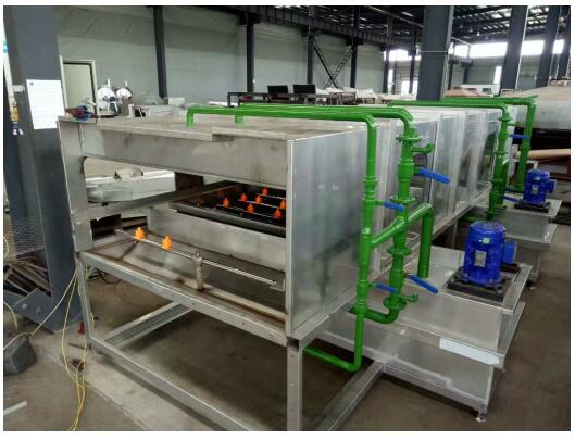 五金表面處理線生產(chǎn)?現(xiàn)場