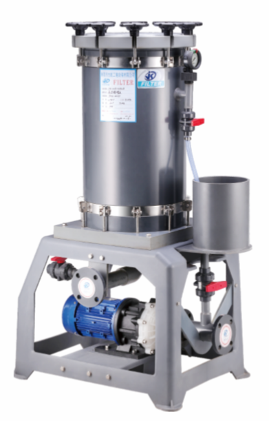 杰凱小編教你正確操作化學鎳過濾機