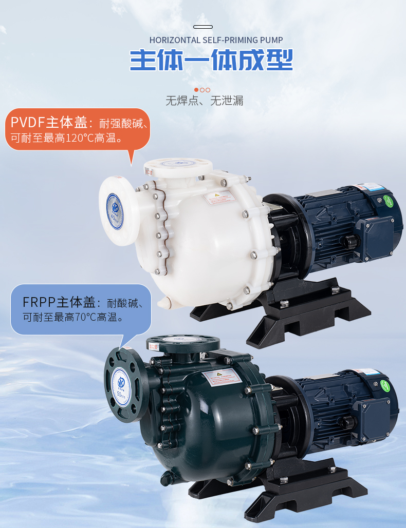 自吸式耐酸堿離心泵使用注意事項